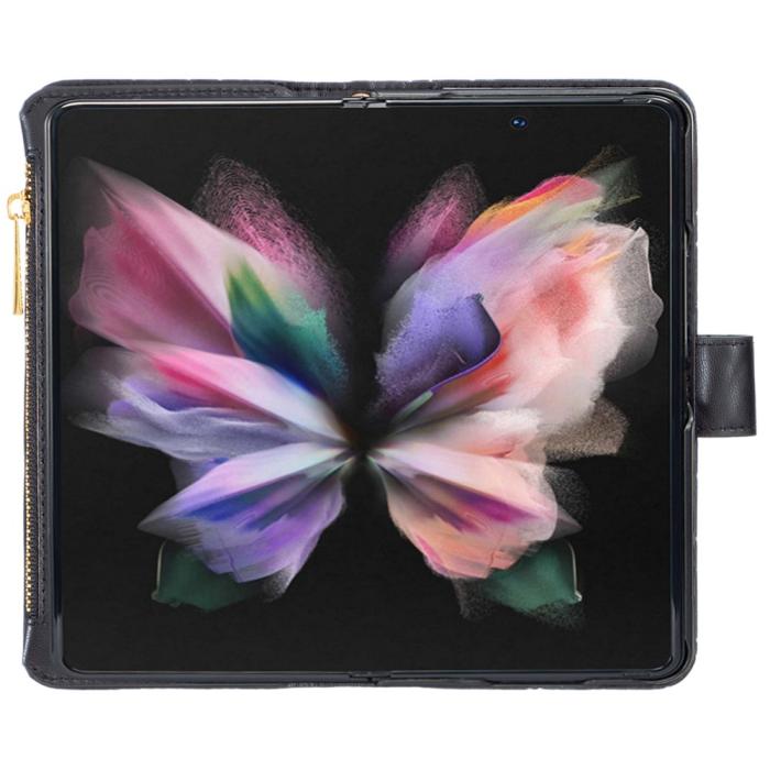 Bild 4, BINFEN BINFEN Galaxy Z Fold 6 Fodral Multifunktionell Diamond Svart - Teknikhallen.se
