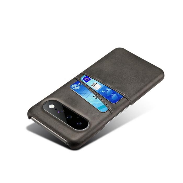 Bild 4,  Google Pixel 11 Pro XL Skal PU Läder Med 2 Kortfack - Teknikhallen.se