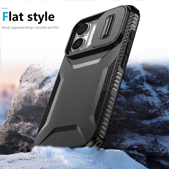 Bild 5,  iPhone 16 Plus Skal CamShield Hybrid Svart - Teknikhallen.se