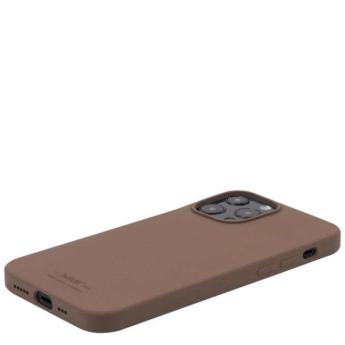Bild 3, holdit holdit iPhone 13 Pro Skal Silikon Dark Brown - Teknikhallen.se