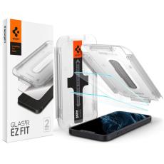 Spigen Spigen iPhone 17e/16e/14/13/13 Pro GLAS.tR "Ez Fit" 2-PACK Sk&auml;rmskydd - Teknikhallen.se