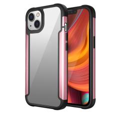  iPhone 14 Skal Shockproof Hybrid Ros&eacute;guld - Teknikhallen.se