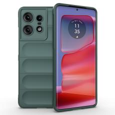  Motrola Edge 50 Pro 5G Skal Magic Shield M&ouml;rk Gr&ouml;n - Teknikhallen.se