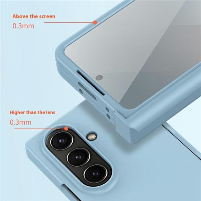 Bild 3, ABEEL ABEEL Samsung Galaxy Z Fold 7 Skal Skin Feel Rosa - Teknikhallen.se