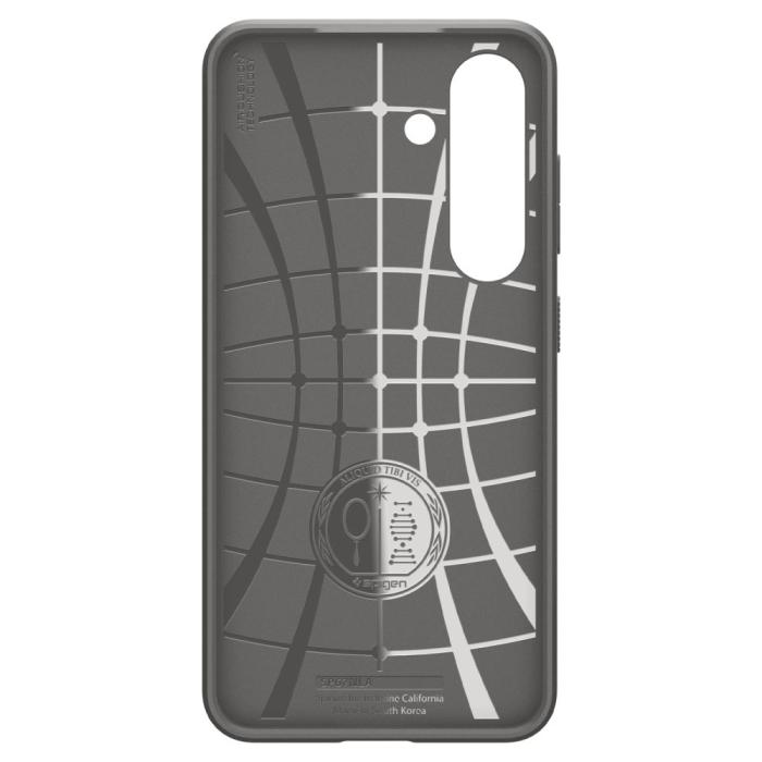 Bild 4, Spigen Spigen Samsung Galaxy S25 Skal Liquid Air Marble Grey - Teknikhallen.se