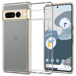 Spigen Spigen Google Pixel 7 Pro Skal Ultra Hybrid Crystal Clear - Teknikhallen.se