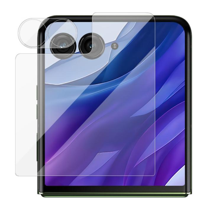 Bild 5, IMAK IMAK Motorola Razr 50 Ultra 5G Skärmskydd/Linsskydd Härdat Glas - Teknikhallen.se