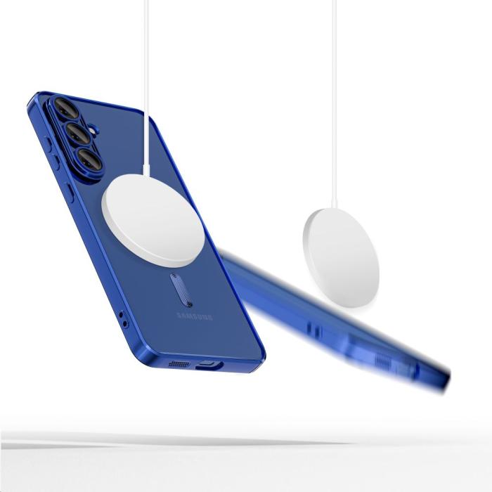 Bild 6, Tech-Protect Tech-Protect Galaxy S25 FE Skal MagSafe MagFlex Navy Blue - Teknikhallen.se