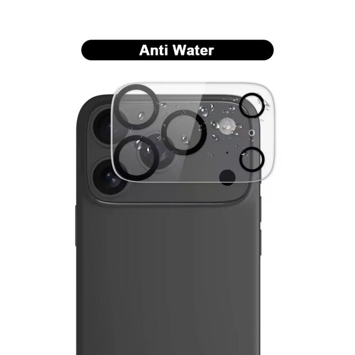 Bild 2, WANLONFENG WANLONFENG iPhone 17 Pro Max Linsskydd Härdat Glas Transparent - Teknikhallen.se