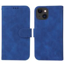  iPhone 15 Fodral Skin Touch L&auml;der Bl&aring; - Teknikhallen.se