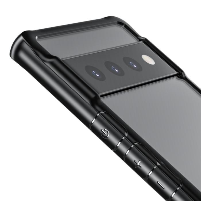 Bild 5,  Google Pixel 7 Pro Skal Akryl/TPU Shockproof Svart - Teknikhallen.se