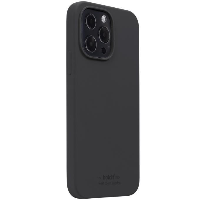 Bild 2, holdit holdit iPhone 13 Pro - Mobilskal Silikon - Svart - Teknikhallen.se