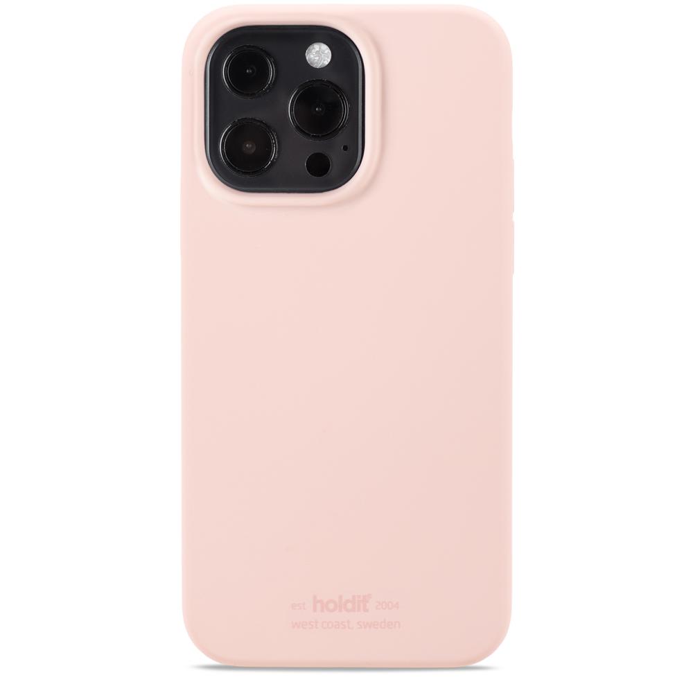 holdit holdit iPhone 13 Pro - Mobilskal Silikon - Blush Pink - Teknikhallen.se