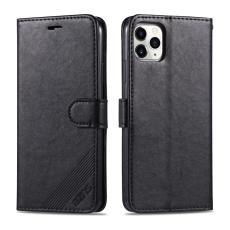 AZNS iPhone 13 Mini - AZNS Klassiskt L&auml;der Fodral - Svart - Teknikhallen.se
