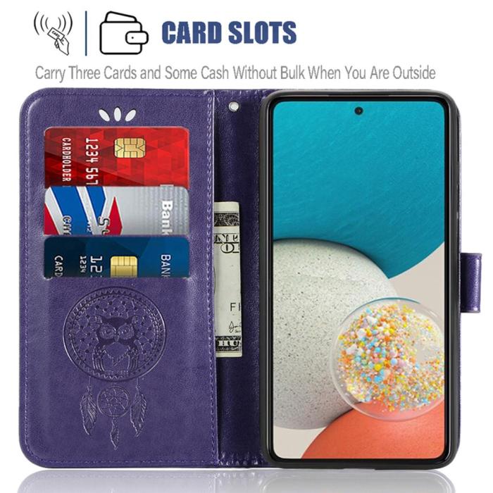 Bild 5,  Samsung Galaxy A53 5G Fodral Dream Catcher Lila - Teknikhallen.se