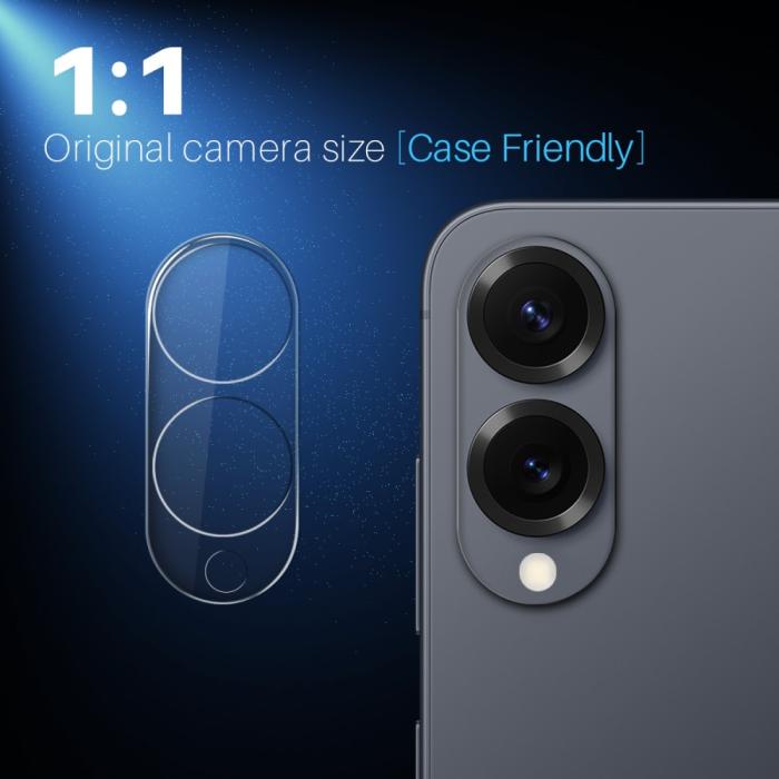 Bild 3, NORTHJO NORTHJO Galaxy S25 Edge 2-PACK Linsskydd Transparent - Teknikhallen.se