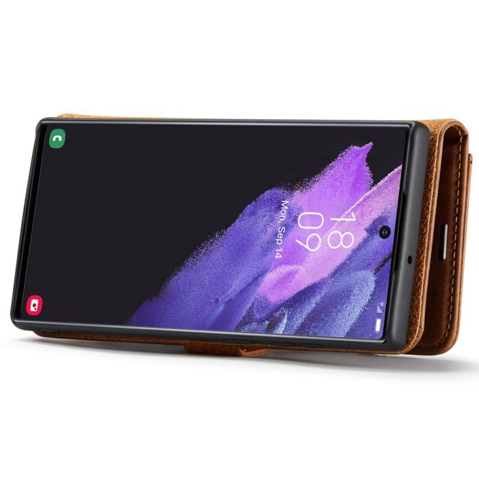 Bild 6, DG.MING DG.MING Samsung Galaxy S22 Ultra 2in1 Magnet Fodral / Skal Brun - Teknikhallen.se
