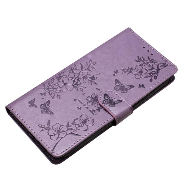 Bild 4,  Samsung Galaxy A16/A26 5G Fodral Med Blommigt Tryck Lila - Teknikhallen.se