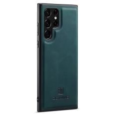 DG.MING DG.MING Samsung Galaxy S23 Ultra Skal L&auml;derbelagt Gr&ouml;n - Teknikhallen.se