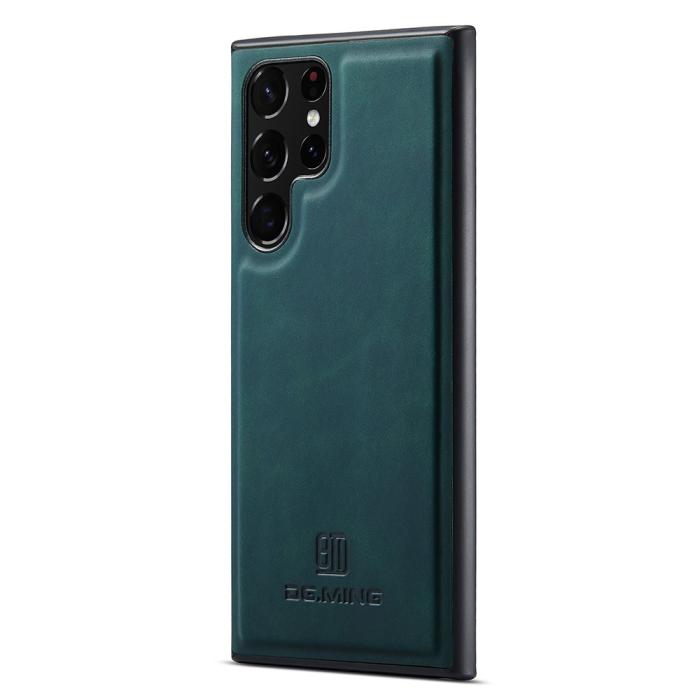 Bild 3, DG.MING DG.MING Samsung Galaxy S23 Ultra Skal Läderbelagt Grön - Teknikhallen.se