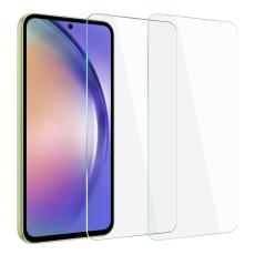 NORTHJO NORTHJO Galaxy A54 5G 2-PACK Sk&auml;rmskydd H&auml;rdat Glas - Teknikhallen.se