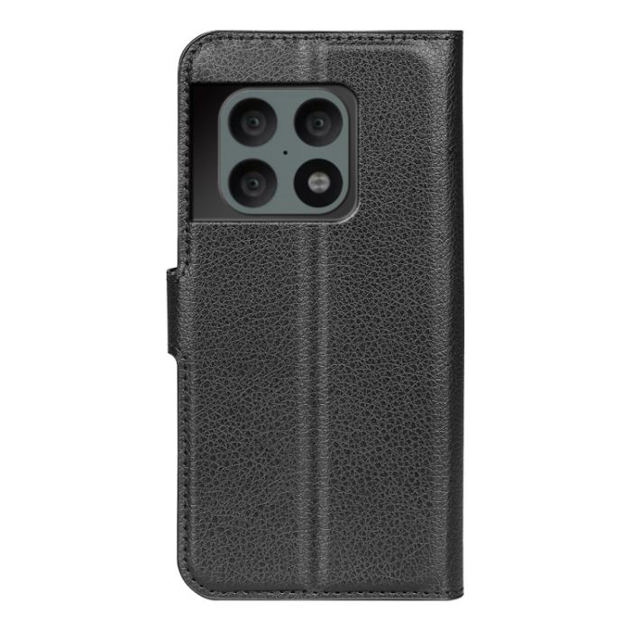Bild 3,  OnePlus 10 Pro 5G Fodral Litchi Textur Svart - Teknikhallen.se