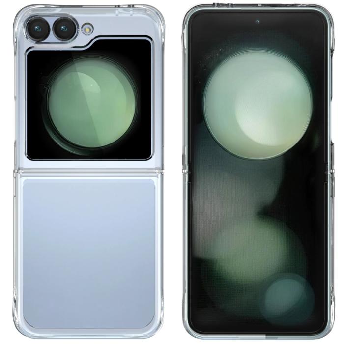 Bild 2,  Galaxy Z Flip 6 / 7 FE / 7 FE Skal TPU Transparent - Teknikhallen.se