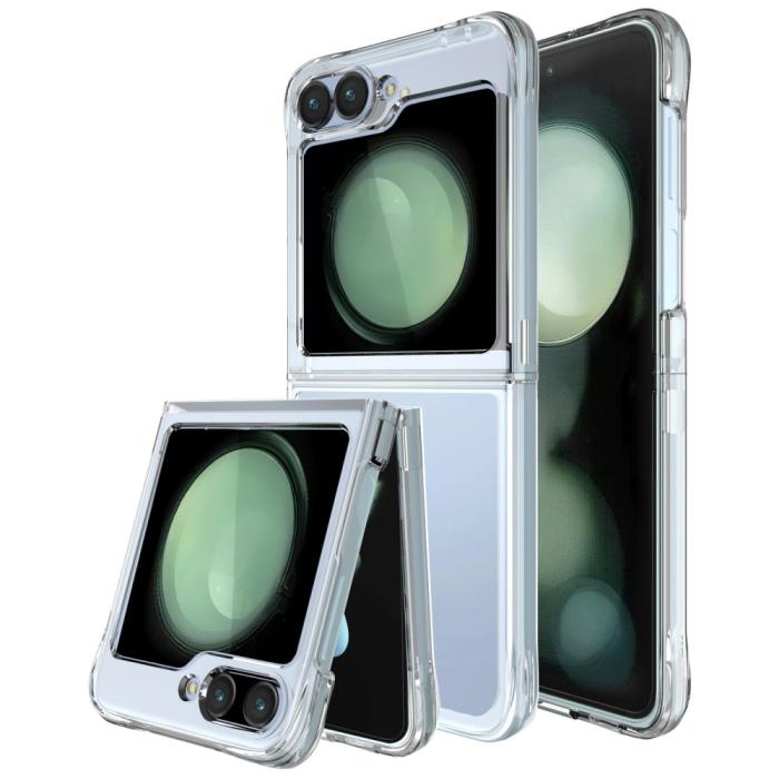 Bild 3,  Galaxy Z Flip 6 / 7 FE / 7 FE Skal TPU Transparent - Teknikhallen.se