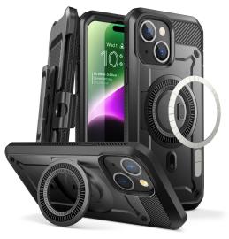 Supcase Supcase iPhone 15 Skal MagSafe Unicorn Beetle Pro Svart - Teknikhallen.se