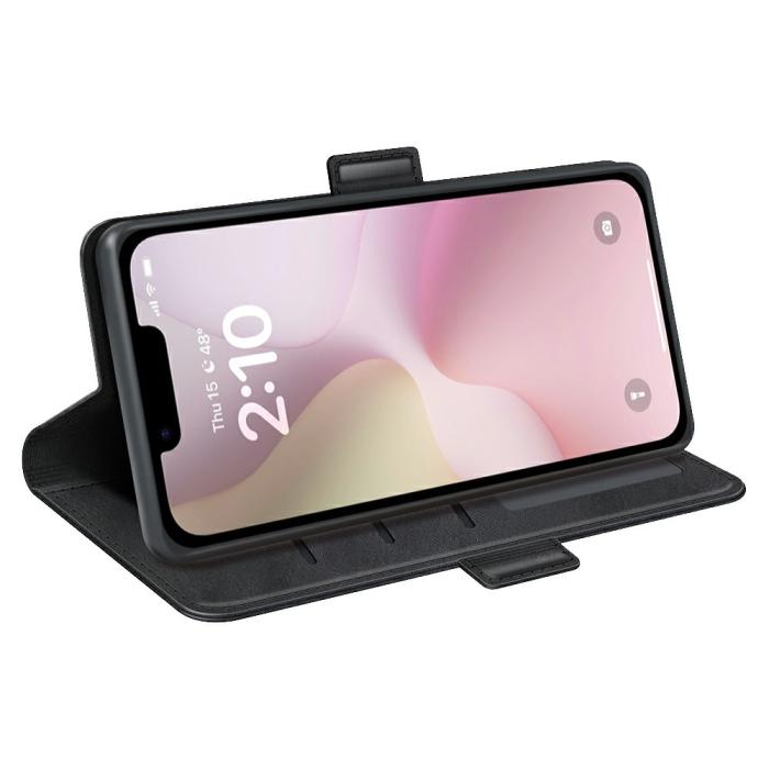 Bild 3,  iPhone 17e / 16e Fodral Läder Svart - Teknikhallen.se