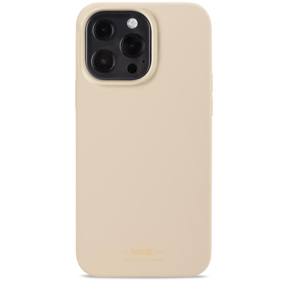 holdit holdit iPhone 13 Pro Skal Silikon Beige - Teknikhallen.se