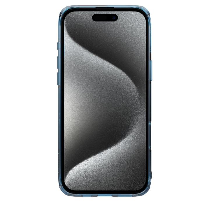 Bild 4, NILLKIN NILLKIN iPhone 16 Pro Max Skal Nature Pro Blå - Teknikhallen.se