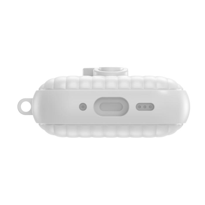 Bild 4,  AirPods Pro 3 Skal Hybrid Shell Texture Vit - Teknikhallen.se