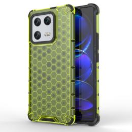  Xiaomi 13 Pro 5G Skal Shockproof Honeycomb Textur Grön - Teknikhallen.se