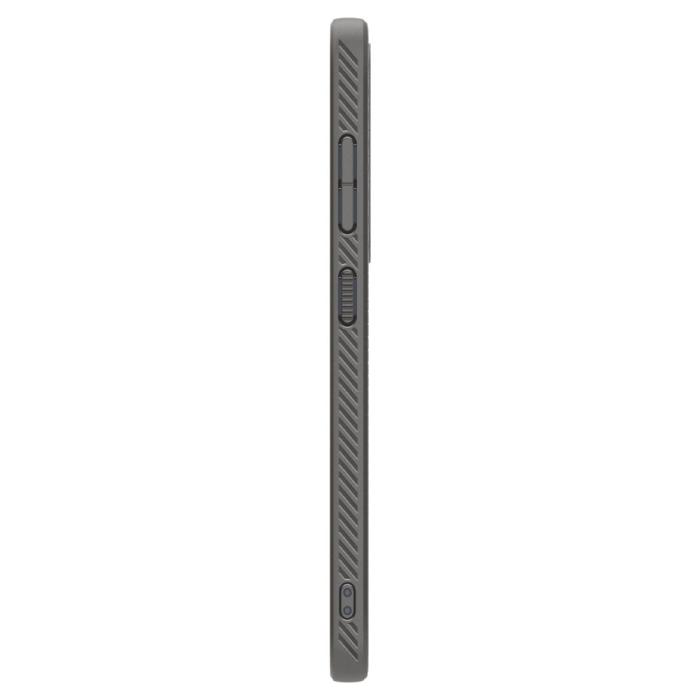 Bild 5, Spigen Spigen Samsung Galaxy S25 Skal Liquid Air Marble Grey - Teknikhallen.se