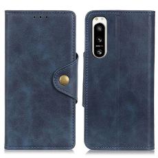  Sony Xperia 5 IV Fodral Magnetisk M&auml;ssing Bl&aring; - Teknikhallen.se