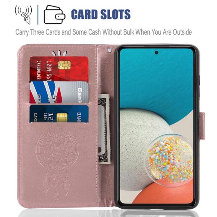 Bild 5,  Samsung Galaxy A53 5G Fodral Dream Catcher Roséguld - Teknikhallen.se