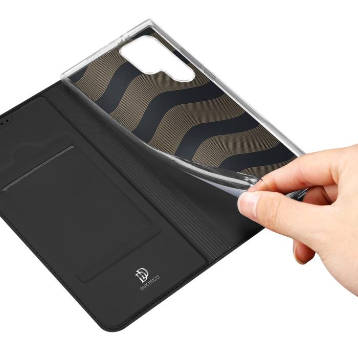 Bild 6, DUX DUCIS DUX DUCIS Galaxy S24 Ultra Fodral Skin Pro Svart - Teknikhallen.se