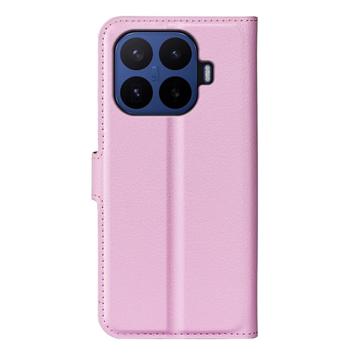 Bild 5,  Xiaomi 17T Pro Fodral Litchi Läder Ljus Rosa - Teknikhallen.se