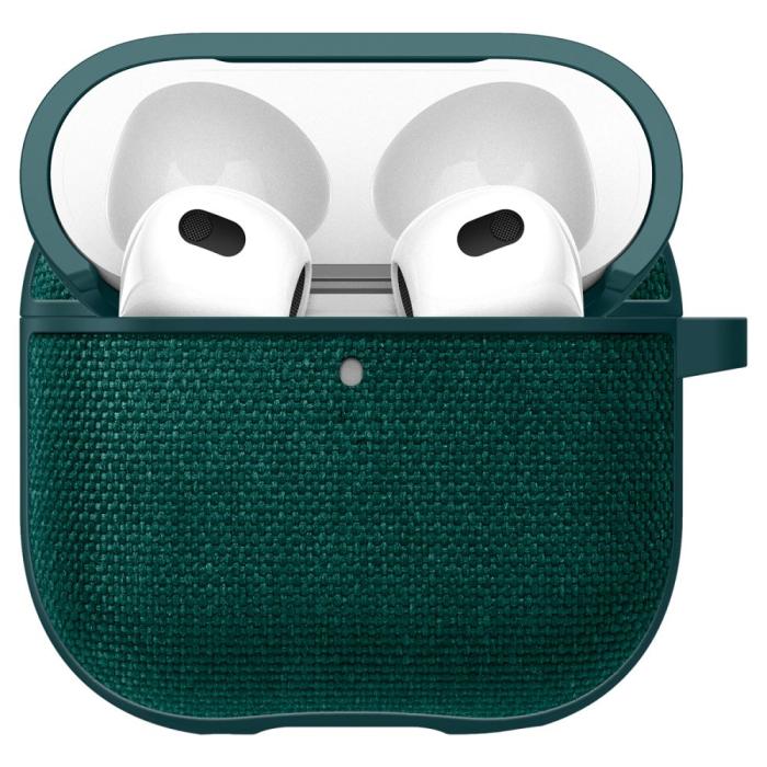 Bild 2, Spigen Spigen AirPods 4 Skal Urban Fit Midnight Green - Teknikhallen.se