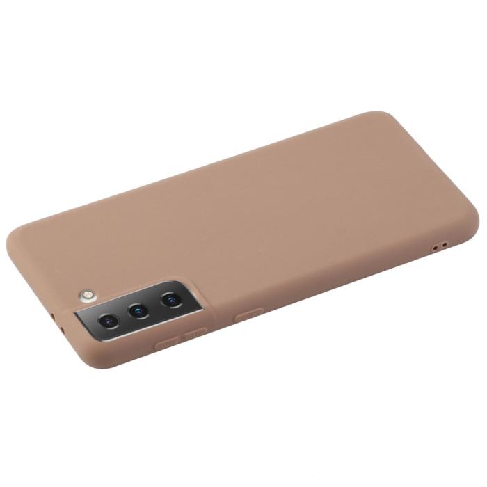Bild 3,  Samsung Galaxy S22 Plus Skal Matt TPU Brun - Teknikhallen.se