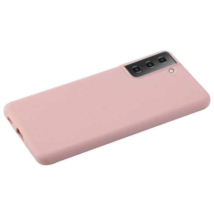 Bild 2,  Samsung Galaxy S22 Plus Skal Matt TPU Rosa - Teknikhallen.se