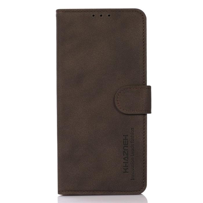 Bild 6, KHAZNEH KHAZNEH Motorola Moto G54 5G Fodral Retro Läder Brun - Teknikhallen.se