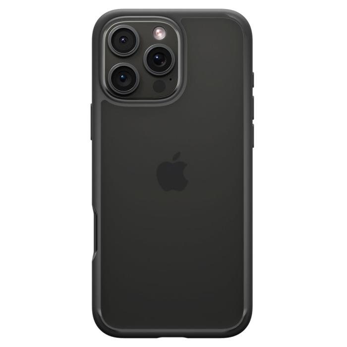 Bild 2, Spigen Spigen iPhone 16 Pro Max Skal Ultra Hybrid Frostad Svart - Teknikhallen.se