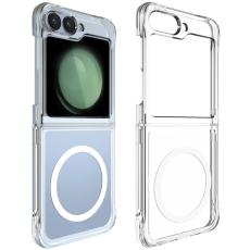  Galaxy Z Flip 6 / 7 FE Skal MagSafeTPU Transparent - Teknikhallen.se