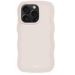 holdit holdit iPhone 14 Pro Skal Wavy Light Beige - Teknikhallen.se