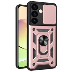  Samsung Galaxy S24 Plus Skal CamShield Hybrid Ring Ros&eacute;guld - Teknikhallen.se
