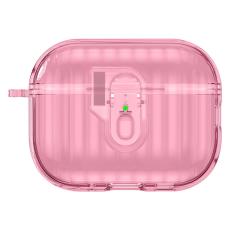  AirPods Pro 3 Skal Hybrid Shell Texture Rosa - Teknikhallen.se
