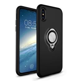  iPhone X/Xs Ringskal Svart - Teknikhallen.se