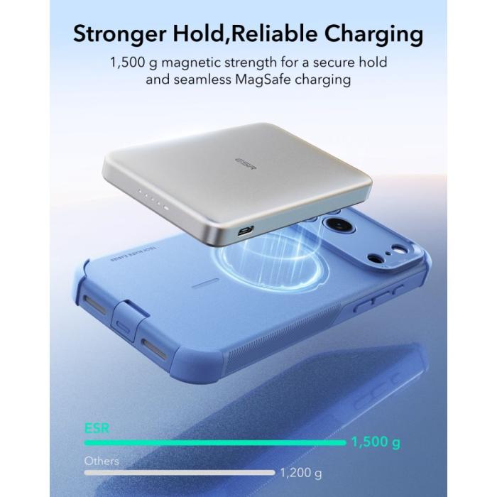 Bild 6, ESR ESR iPhone 18 Pro Max / 17 Pro Max Skal MagSafe Cyber Tough - Teknikhallen.se